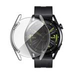 Forzacase Huawei Watch Gt 3 46mm İle Uyumlu Önü Kapalı Ekran Korumalı Silikon Kılıf - Fc010 Şeffaf