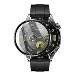 Forzacase Huawei Watch GT 4 41mm için Çerçeveli Tam Kaplayan 3D Pet Ekran Koruyucu Film - FC016