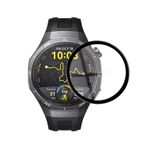 Forzacase Huawei Watch GT5 Pro 46mm için Çerçeveli Tam Kaplayan 3D Pet Ekran Koruyucu Film - FC016