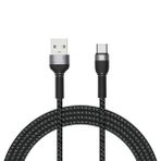 Forzacase Hydra Serisi Type-C USB Örgülü Şarj ve Data Kablosu 2A 2 metre - FC315