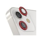 Forzacase iPhone 11 ile uyumlu Kamera Camı Lens Koruyucu Halka Seti - FC381 (Kırmızı)