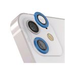 Forzacase iPhone 11 ile uyumlu Kamera Camı Lens Koruyucu Halka Seti - FC381 (Mavi)