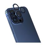 Forzacase iPhone 11 Pro Max ile uyumlu Kamera Camı Lens Koruyucu Halka Seti - FC381 (Mavi)