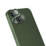 Forzacase İphone 15 Plus İle Uyumlu Parmak İzi Bırakmayan Anti-reflective Kamera Lens Koruyucu Fc438 Yeşil