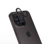 Forzacase İphone 15 Pro İle Uyumlu Parmak İzi Bırakmayan Anti-reflective Kamera Lens Koruyucu Fc438 Siyah