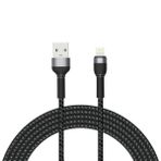 Forzacase iPhone iPad için Hydra Serisi Örgülü Lightning USB Şarj ve Data Kablosu 2A 3 metre - FC310