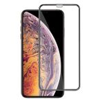 Forzacase iPhone XS Max ile uyumlu Çerçeveli Tam Kaplayan Temperli Ekran Koruyucu - FC003