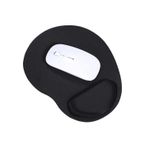 Forzacase Kaydırmaz Silikon Tabanlı Mat Bilek Destekli Mouse Pad 20x24cm Siyah - FC471