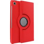 Forzacase Lenovo Tab M10 3.nesil 10.1 Inch TB328FU Için 360 Derece Döner Standlı Kılıf - FC012 - Kırmızı