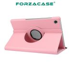 Forzacase Lenovo Tab M10 3.nesil 10.1 Inch TB328FU Için 360 Derece Döner Standlı Kılıf - FC012 - Pembe