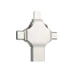Forzacase Micro USB Type-C Lightning To 4 In 1 Otg USB Çevirci Adaptör - FC754