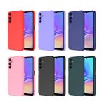 Forzacase Samsung Galaxy A05S ile uyumlu Liquid Serisi İçi Kadife Lansman Silikon Kılıf (Lila)
