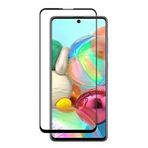 Forzacase Samsung Galaxy A71 ile uyumlu Çerçeveli Tam Kaplayan Temperli Ekran Koruyucu - FC003