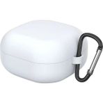 Forzacase Samsung Galaxy Buds 2 Pro İle Uyumlu Anahtar Askılıklı Bluetooth Kulaklık Kılıfı - Fc1107 Beyaz