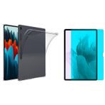 Forzacase Samsung Galaxy Tab S8 Plus 12.4’’ Anti Shock Silikon Kılıf + Nano Ekran Koruma Filmi FC014