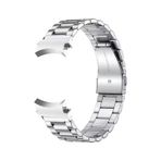 Forzacase Samsung Galaxy Watch 6 Classic 47mm İle Uyumlu Metal Baklalı Kordon Kayış - Fc790 Gümüş