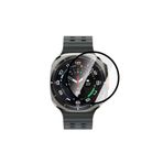 Forzacase Samsung Galaxy Watch 7 Ultra için Çerçeveli Tam Kaplayan 3D Pet Ekran Koruyucu Film FC016