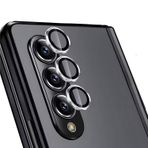 Forzacase Samsung Galaxy Z Fold 6 ile uyumlu Kamera Camı Lens Koruyucu Halka Seti - FC381 (Gümüş)