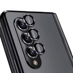 Forzacase Samsung Galaxy Z Fold 6 ile uyumlu Kamera Camı Lens Koruyucu Halka Seti - FC381 (Siyah)