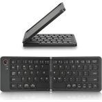 Forzacase Tablet Telefon Için Şarjlı Katlanabilir Taşınabilir Kablosuz Bluetooth Mini Klavye FC1030 - Siyah