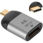 Forzacase Type-C To Dp 8k 60hz 1080P Type-C iPhone 15 16 Serisi Için Dp Dönüştürücü - FC1033 - Gri