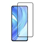 Forzacase Xiaomi Mi 11 Lite ile uyumlu Çerçeveli Tam Kaplayan Temperli Ekran Koruyucu - FC003