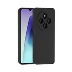 Forzacase Xiaomi Redmi 14C 4G ile uyumlu Liquid Serisi İçi Kadife Lansman Silikon Kılıf (Siyah)