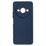Forzacase Xiaomi Redmi A3 4G 2024 ile uyumlu Maxim Serisi Mat Silikon Kılıf (Lacivert)