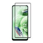 Forzacase Xiaomi Redmi Note 12 ile uyumlu Çerçeveli Tam Kaplayan Temperli Ekran Koruyucu - FC003