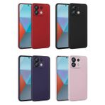 Forzacase Xiaomi Redmi Note 13 Pro 5G ile uyumlu Maxim Serisi Mat Silikon Kılıf (Siyah)