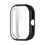 Forzacase Xiaomi Redmi Watch 5 ile uyumlu Önü Kapalı Ekran Korumalı Silikon Kılıf - FC010 (Siyah)