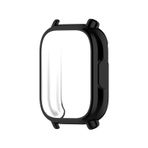 Forzacase Xiaomi Redmi Watch 5 Lite ile uyumlu Önü Kapalı Ekran Korumalı Silikon Kılıf - FC010 (Siyah)