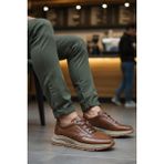Fosco 3146 Hakiki Deri Taba Erkek Günlük Ayakkabı