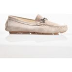 Fosco 8723 Erkek Yazlık Hakiki Deri Loafer Ayakkabı - Kum Süet