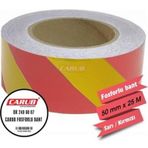 Fosforlu Bant 5 Cm X 25m Sarı Kırmızı