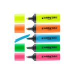 Fosforlu Kalem 5 Renk 1 Paket 5 Li Isaretleme Kalemi Parlak Renkler Sari Turuncu Pembe Mavi Yesil