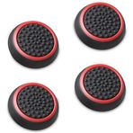 Fosmon [4] Analog Stick Joystick Controller için Performance baş parmak eklentisi PS4 | PS3 | Xbox One | Xbox One S | Xbox 360 | Wii U (Siyah ve Mavi) A1668