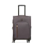 Fossil 032 Gri Kumaş Küçük Boy Ultra Light Hafif Lüx Tekerlekli Valiz Seti