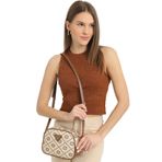 Fossil 05FM24Y1010 Siyah Kadın Kanvas Çapraz Çanta
