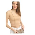 Fossil 06FS23Y07-KN4F KH Kahve Kadın Kanvas Portföy Çanta