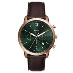 Fossil FFS6073 Kahverengi Rose Gold Erkek Kol Saati
