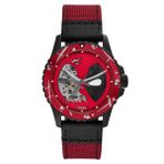 Fossil FLE1196SET Marvel Limited Edition Deadpool Erkek Kol Saati