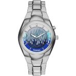 Fossil FLE1234 Big Tic Limited Edition Kol Saati - Metalik Gri