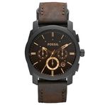 Fossil FS4656 Kahverengi Analog Deri Kayış Spor Erkek Kol Saati