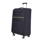 Fossil FSL012 Ultra Light Lacivert Büyük Boy Kumaş Valiz