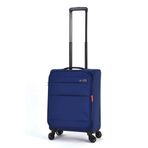 Fossil FSL023 Ultra Light Kumaş Lacivert Kabin Boy Valiz