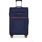 Fossil Unisex Kumaş Orta Boy Ultra Hafif Şifreli Körüklü Kendi Etrafında Dönebilen Valiz 012-02 - STD - Lacivert
