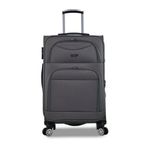 Fossil Unisex Kumaş Orta Boy Valiz, fsl010, GRİ, Üniseks Yetişkin