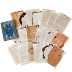 Fossthiroy Retro şerit, kitap sayfası malzemesi, kağıt, eski kitap sayfası, metin, eski gazete, dekoratif malzeme, kağıt izi