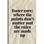Foster Carer Notebook: Funny Journal for Foster Carers, 100 Lined Pages